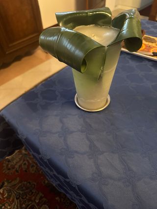 Candela fiore decorativa