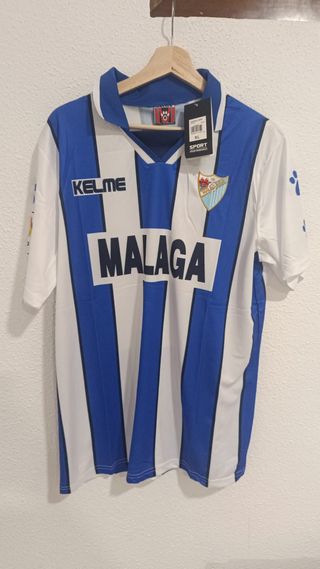 Camiseta Málaga XL futbol retro vintage