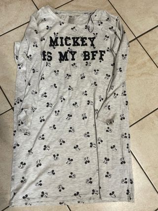 Camicia notte H&M Mickey is my BFF