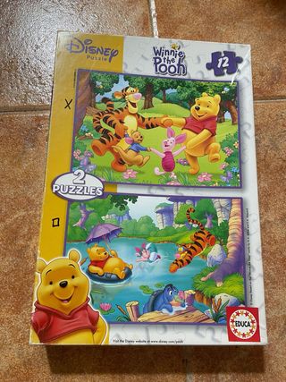 Puzzle Disney Winnie the Pooh 2 Piezas