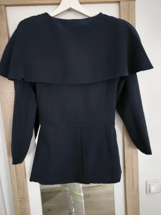 Traje dos piezas azul evento