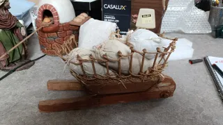 Figura Belén Panadero Movimiento 21 cm