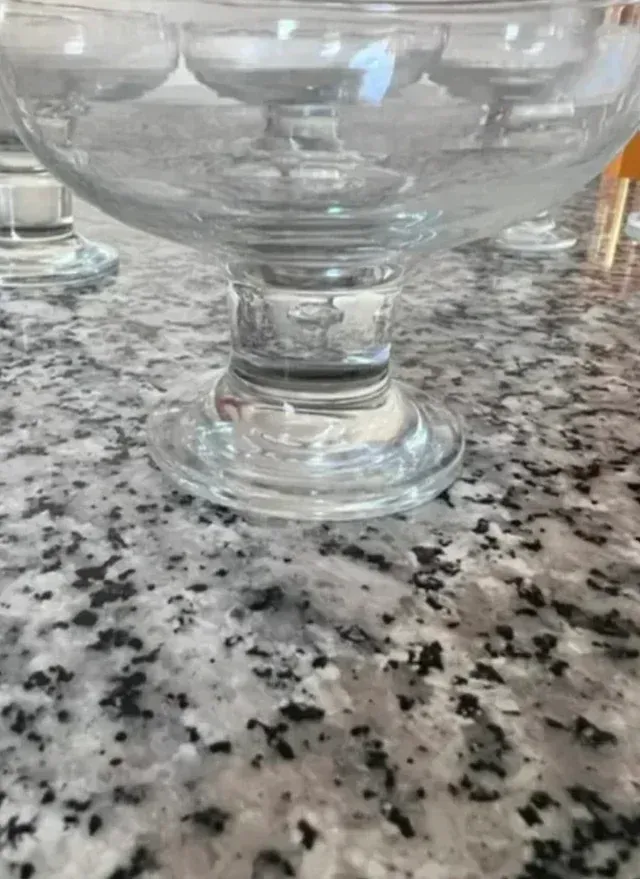 Set di 6 bicchieri in cristallo di Boemia francese - nuovi