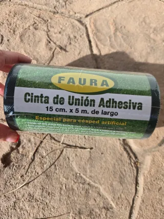 Cinta unión césped artificial