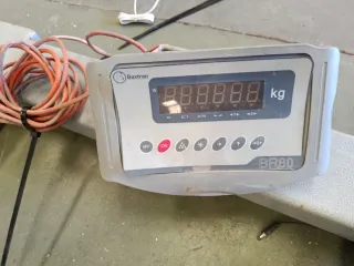 Báscula para palets con display