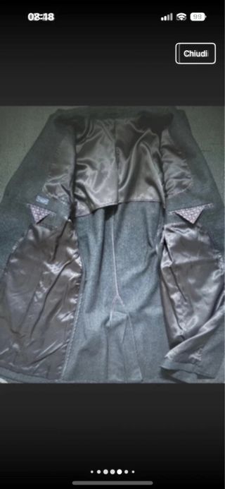 Cappotto Uomo Alcott Grigio Scuro Tg.52