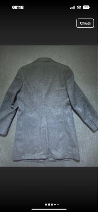 Cappotto Uomo Alcott Grigio Scuro Tg.52