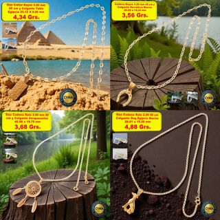 Conjuntos de Oro 18k CYMA