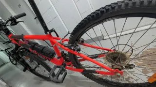 Bicicleta Btwin Rockrider 500 Naranja