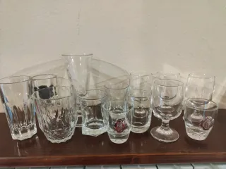 Bicchierini liquore vintage set vari pezzi