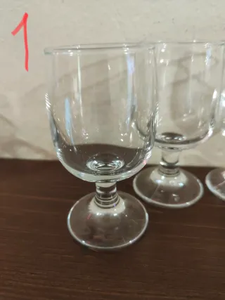 Bicchierini liquore vintage set vari pezzi