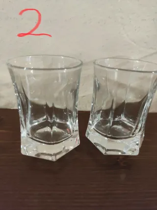 Bicchierini liquore vintage set vari pezzi