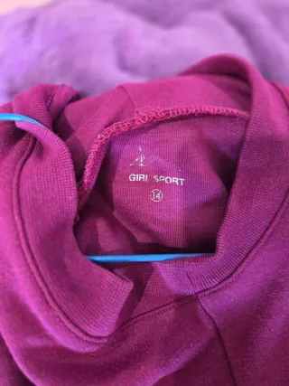 Sudadera niña talla 14 años