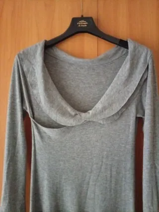 Vestito lana vintage grigio