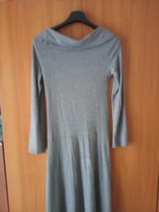 Vestito lana vintage grigio