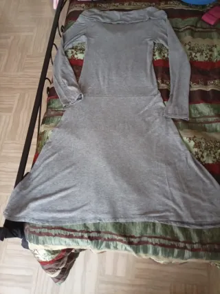 Vestito lana vintage grigio