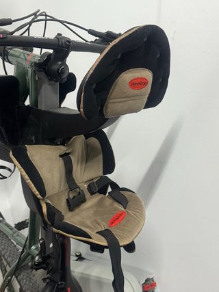Silla bici infantil WeeRide delantera