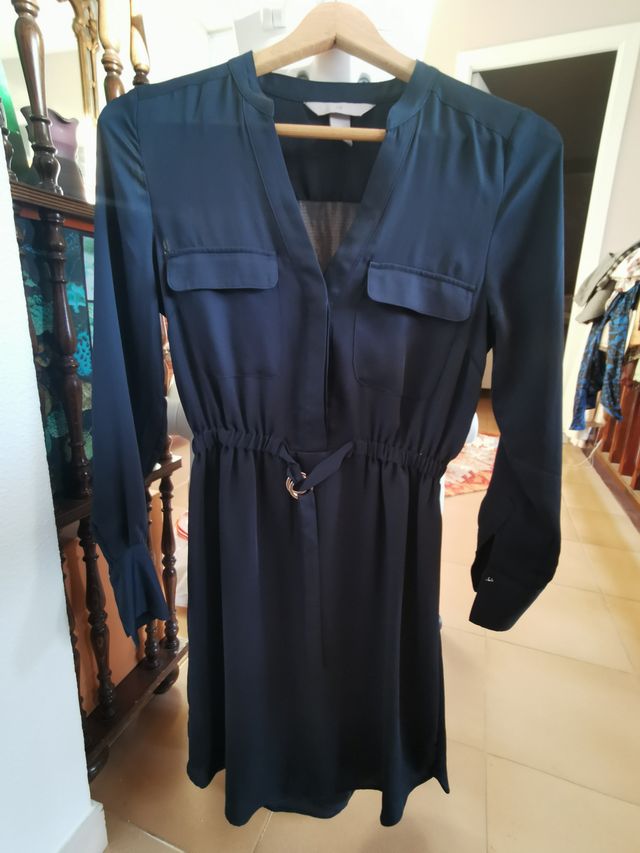 Vestido fino negro