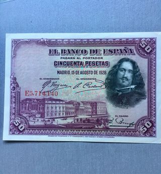 10 Billetes Antiguos España Pesetas