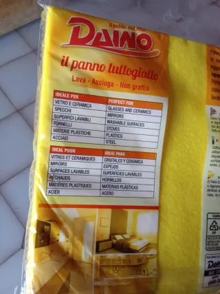 Panni pulizia Daino 3 pz