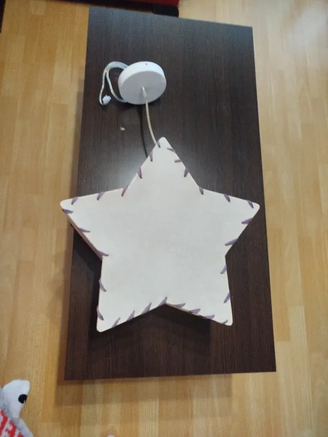 Lámpara infantil estrella