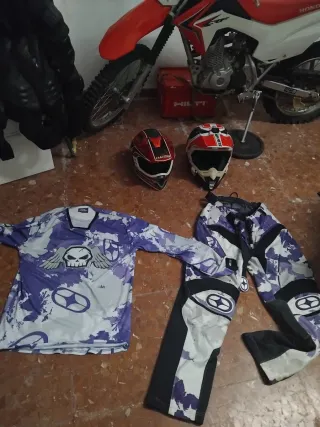 Moto cross niños, Honda CRF 125 4T 2018