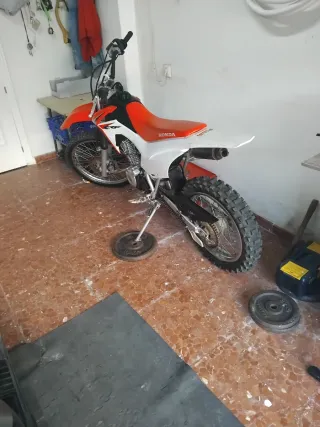 Moto cross niños, Honda CRF 125 4T 2018