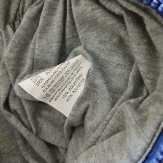 Tuta imbottita neonata viola con cuore, mesi tre