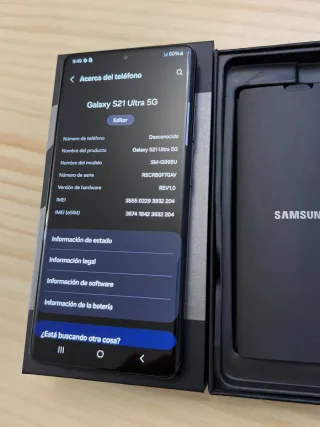 Samsung Galaxy S21 Ultra 5G Nero