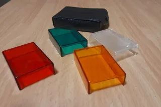 Filtri colorati per flash delle  fotocamere