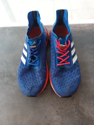 Adidas Ultraboost Azul Naranja Hombre