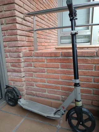 Patinete plegable Oxelo gris