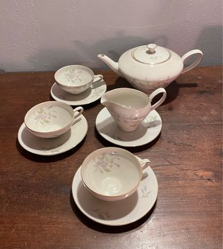 Servizio Tazze Porcellana Tedesca