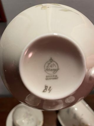 Servizio Tazze Porcellana Tedesca