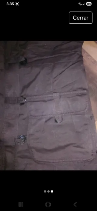 Chaquetón Zara Marrón Talla M