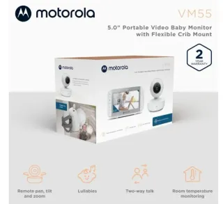 ¡NUEVO!  Vigilabebes Motorola Nursery VM55 5"