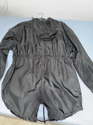 Parka PARKS negra talla L mujer