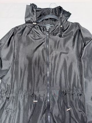 Parka PARKS negra talla L mujer