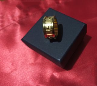 Anillo Swatch Acero Chapado Oro