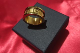 Anillo Swatch Acero Chapado Oro