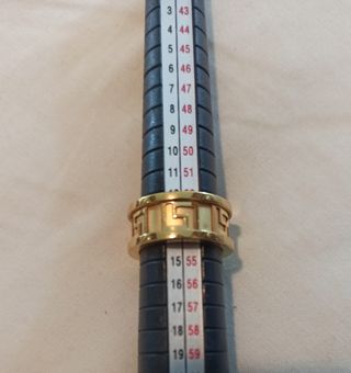 Anillo Swatch Acero Chapado Oro