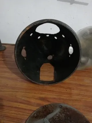 Faro de moto antiguo