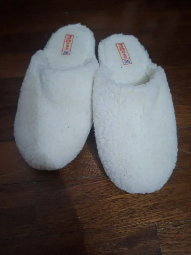 Pantofole donna pura lana tg 36