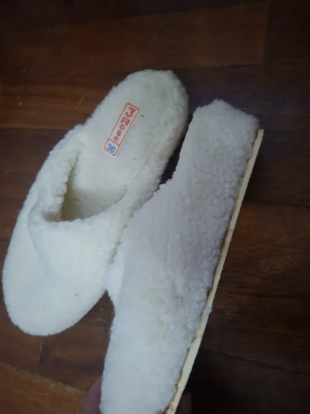 Pantofole donna pura lana tg 36