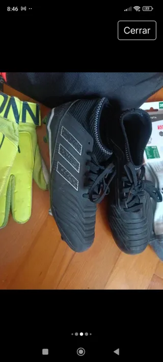 Botas de fútbol Predator Talla 36 1/3