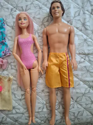 Barbie y Ken Picnic Playa