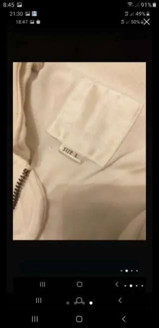 Cazadora DIESEL CHICO BLANCO ROTO