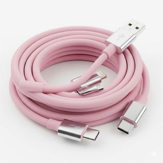 Cavo di Ricarica Rapida 100W in Silicone Liquido 4 in 1