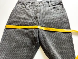 Conjunto EPISODE Top Negro y Pantalón Rayas