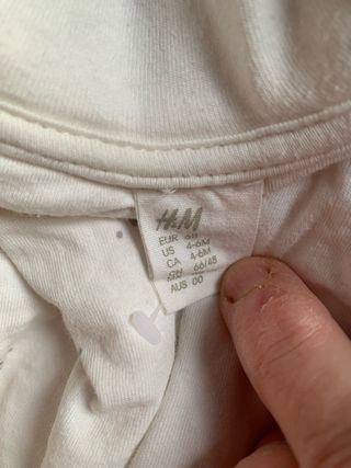 Tuta agnellata H&M 4/6 mesi